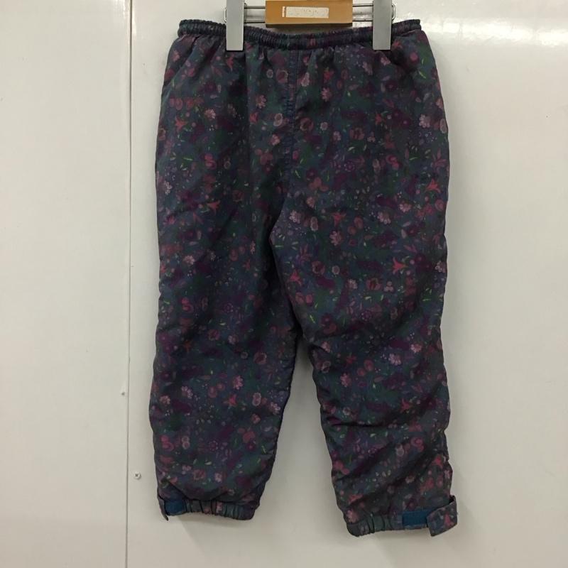 エルエルビーン L.L.Bean セットアップ セットアップ WARM UP ジャケット パンツ セット 裏フリース スノーウェア キッズ XXS 花柄 マルチカラー / マルチカラー /  ガールズ USED 古着 中古 10117758