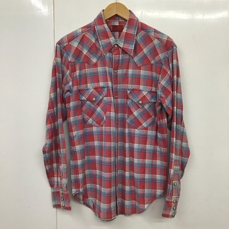 リーバイス Levi s シャツ、ブラウス 長袖 長袖シャツ チェックシャツ カラーシャツ L チェック マルチカラー / マルチカラー /  メンズ USED 古着 中古 10130754