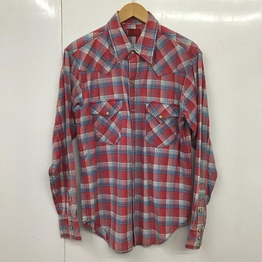 リーバイス Levi s シャツ、ブラウス 長袖 長袖シャツ チェックシャツ カラーシャツ L チェック マルチカラー / マルチカラー /  メンズ USED 古着 中古 10130754