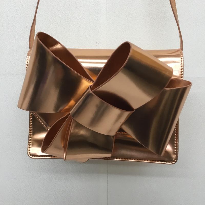 スナイデル SNIDEL ショルダーバッグ ショルダーバッグ SWGB184606 FREE  桃 / ピンク / X 金 / ゴールド /  レディース USED 古着 中古 10141432