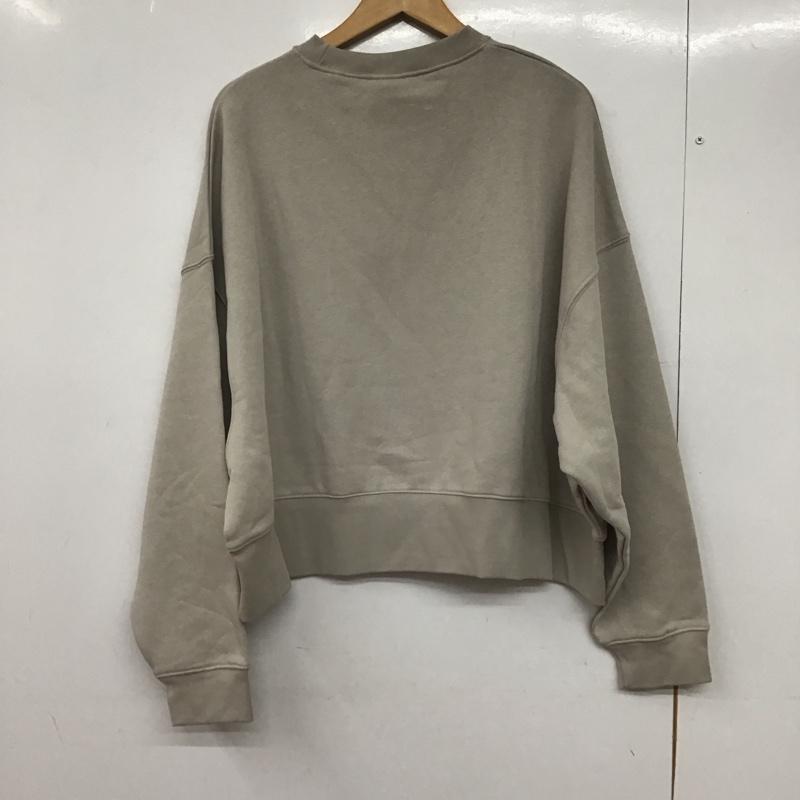 ナイキ NIKE トレーナー 長袖 dr5918-236 フェニックスFLCOSクルーL/Sトップ スウェット L ロゴ、文字 灰 / グレー /  レディース USED 古着 中古 10145140