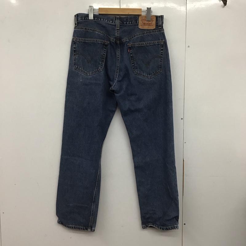 リーバイストラウスアンドコー Levi Strauss & co. パンツ デニム、ジーンズ デニムパンツ ワイドパンツ カジュアルパンツ 00s メキシコ製 34 無地 インディゴ / インディゴ /  メンズ USED 古着 中古 10148947
