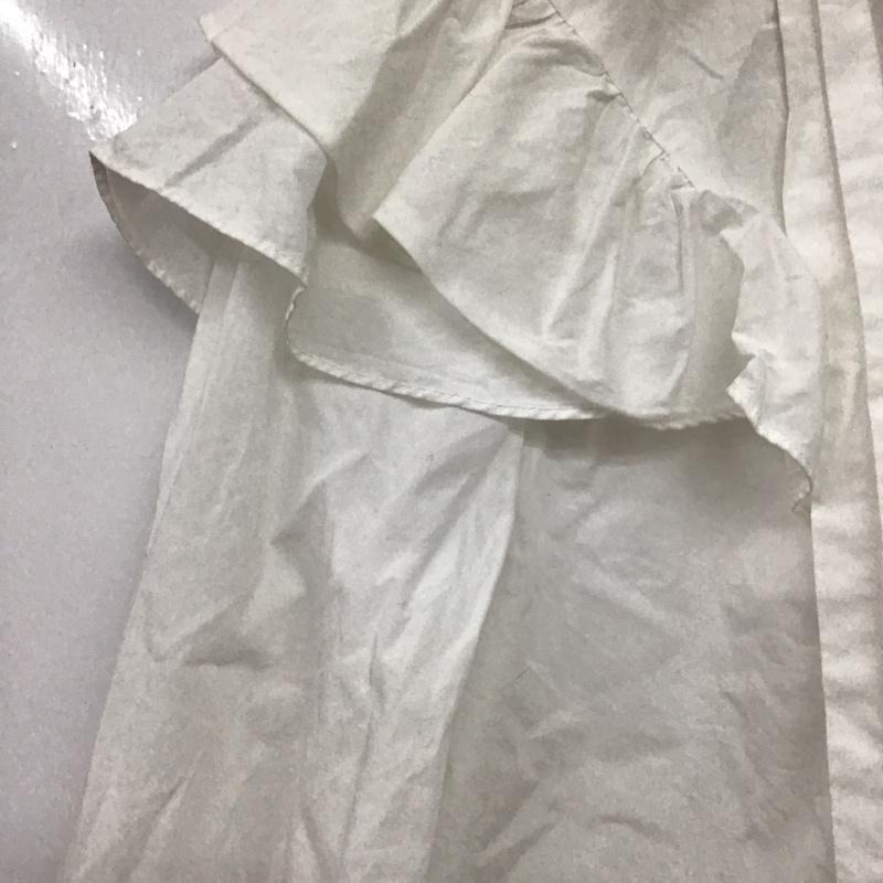 ザラ ZARA シャツ、ブラウス 長袖 M 無地 白 / ホワイト /  レディース USED 古着 中古 10149810