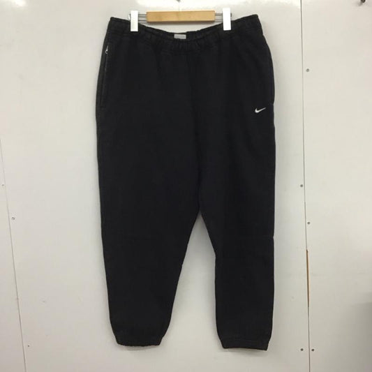 ナイキ NIKE パンツ ワークパンツ、ペインターパンツ da0330-010 フリースパンツ スウェットパンツ ワイドパンツ XXL 無地 黒 / ブラック /  メンズ USED 古着 中古 10140555