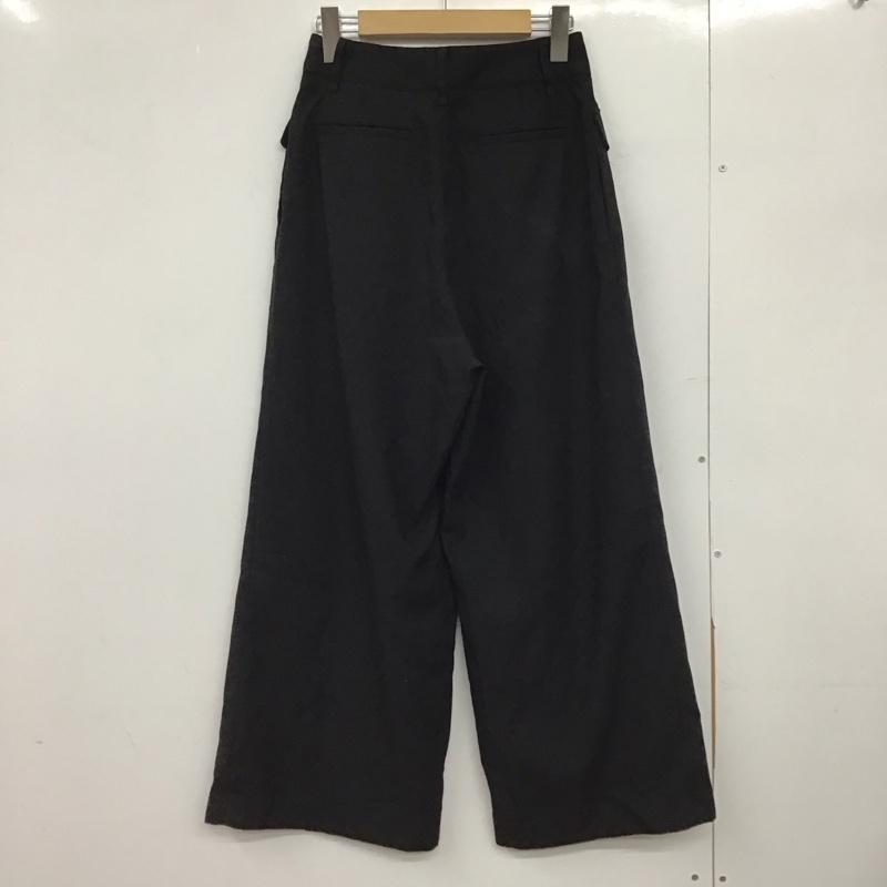 ケービーエフ KBF パンツ スラックス KB76-24D050 ポケットディティールパンツ 36 無地 黒 / ブラック /  レディース USED 古着 中古 10150505