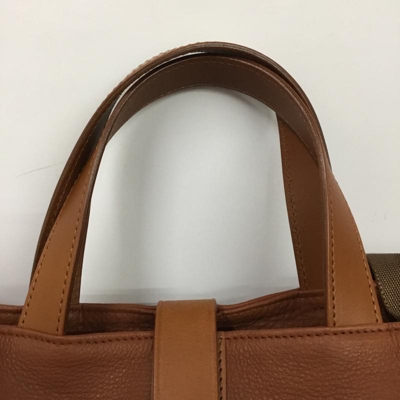 ポーター PORTER ショルダーバッグ ショルダーバッグ CISCO シスコ トートバッグ 2WAY レザー ロゴ、文字 茶 / ブラウン /  メンズ USED 古着 中古 10145198