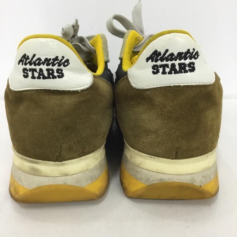 アトランティック スターズ Atlantic STARS スニーカー スニーカー ローカット 41 箱有 ロゴ、文字 灰 / グレー / X 黄 / イエロー /  メンズ USED 古着 中古 10125074