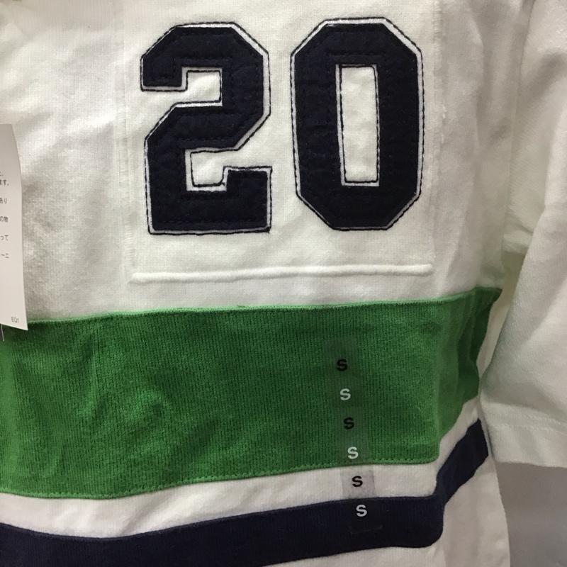 エディーバウアー Eddie Bauer ポロシャツ 半袖 半袖ポロシャツ カラーシャツ 半袖カットソー S ロゴ、文字 白 / ホワイト / X 緑 / グリーン / X 紺 / ネイビー / X 赤 / レッド /  メンズ USED 古着 中古 10111679