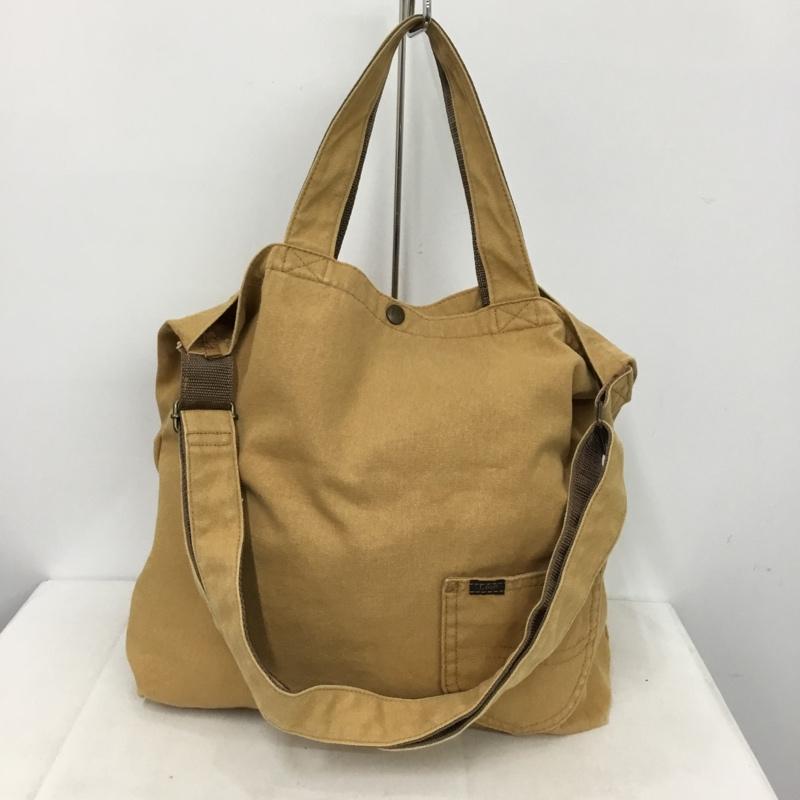 リー Lee トートバッグ トートバッグ 2WAY ショルダーバッグ ロゴ、文字 茶 / ブラウン /  メンズ USED 古着 中古 10141885