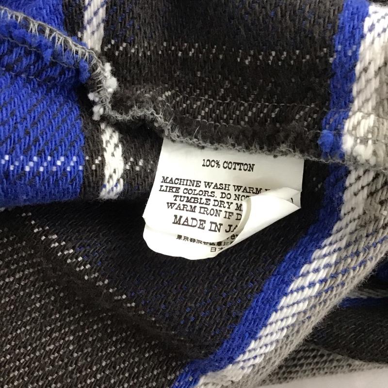 テンダーロイン TENDERLOIN シャツ、ブラウス 長袖 長袖シャツ チェックシャツ カラーシャツ カジュアルシャツ ポケットシャツ XL チェック 青 / ブルー /  メンズ USED 古着 中古 10112082