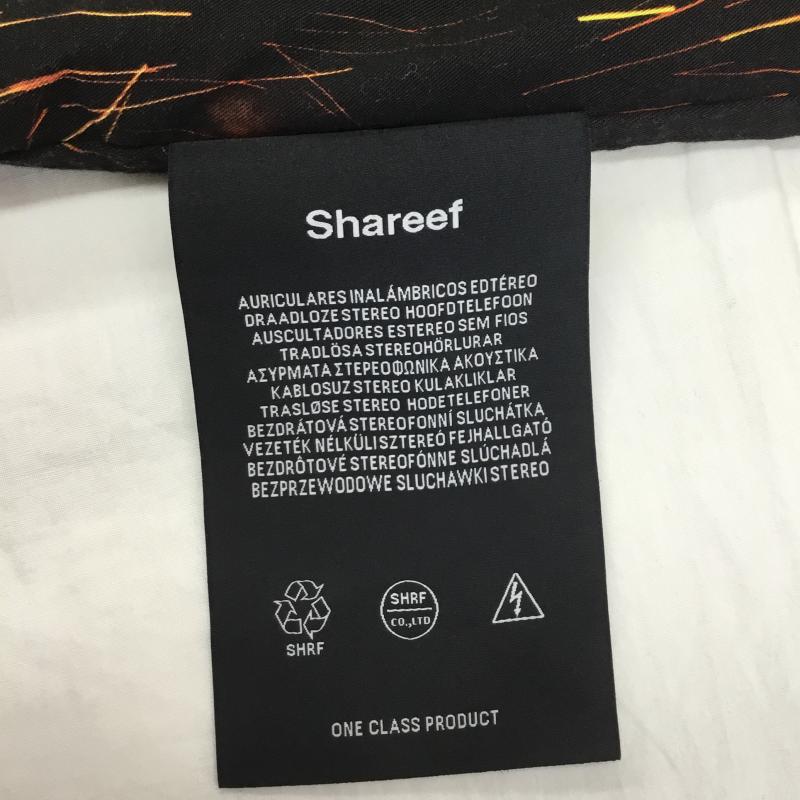 シャリーフ SHAREEF シャツ、ブラウス 半袖 SHAREEF 21533752 総柄　半袖シャツ 1 総柄 黒 / ブラック / X 赤 / レッド / X 橙 / オレンジ /  メンズ USED 古着 中古 10129671