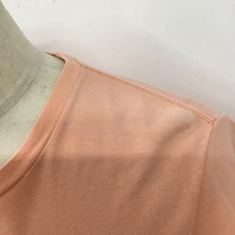 ステューシー STUSSY Tシャツ 半袖 ロゴ文字 S ロゴ、文字 X プリント 桃 / ピンク /  メンズ USED 古着 中古 10127704