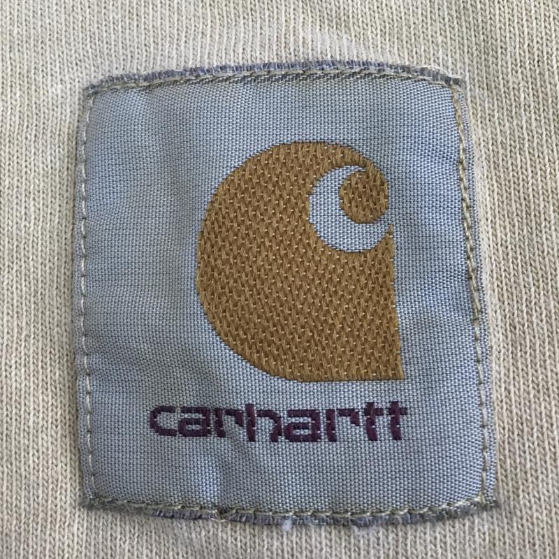 カーハート Carhartt Tシャツ 半袖 M ロゴ、文字 茶 / ブラウン /  メンズ USED 古着 中古 10129020
