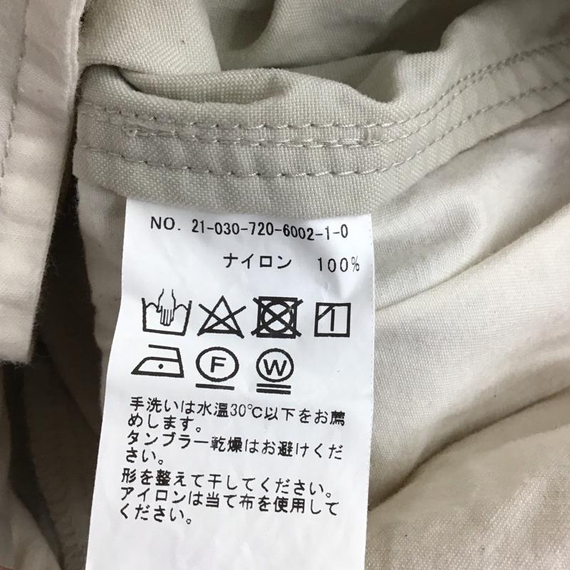 インヘリット INHERIT ボトムス ボトムス 21030720600210 NYオックス6ポケット ブカパンツ カーゴパンツ ナイロン L 無地 アイボリー / アイボリー /  メンズ USED 古着 中古 10122165