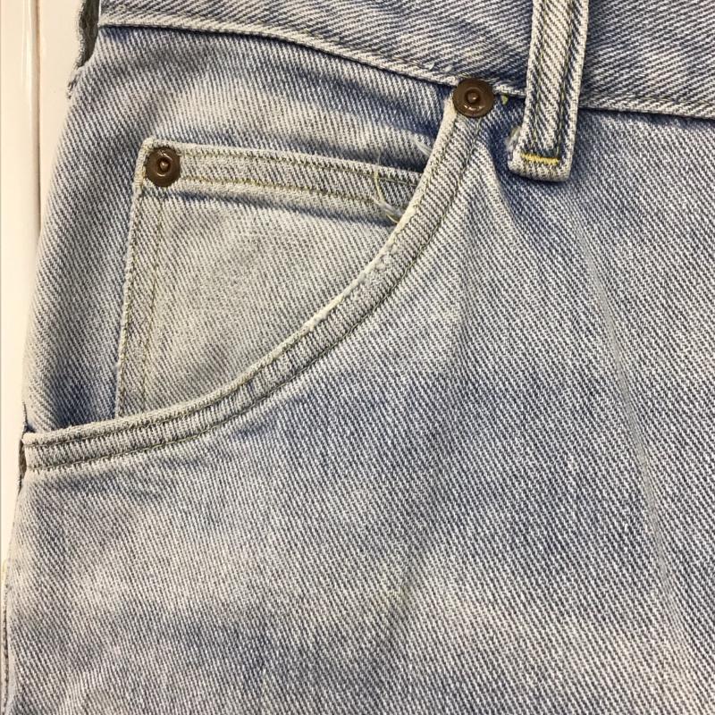 リー Lee パンツ デニム、ジーンズ デニムパンツ スリムパンツ ジーンズ カジュアルパンツ ストレートパンツ 無地 インディゴ / インディゴ /  メンズ USED 古着 中古 10111659