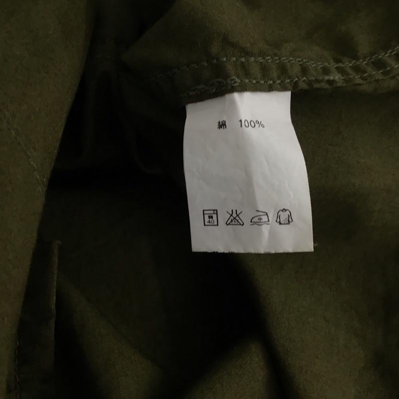 レアセル rehacer シャツ、ブラウス 長袖 長袖シャツ 無地シャツ カラーシャツ M 無地 カーキ / カーキ /  メンズ USED 古着 中古 10142936