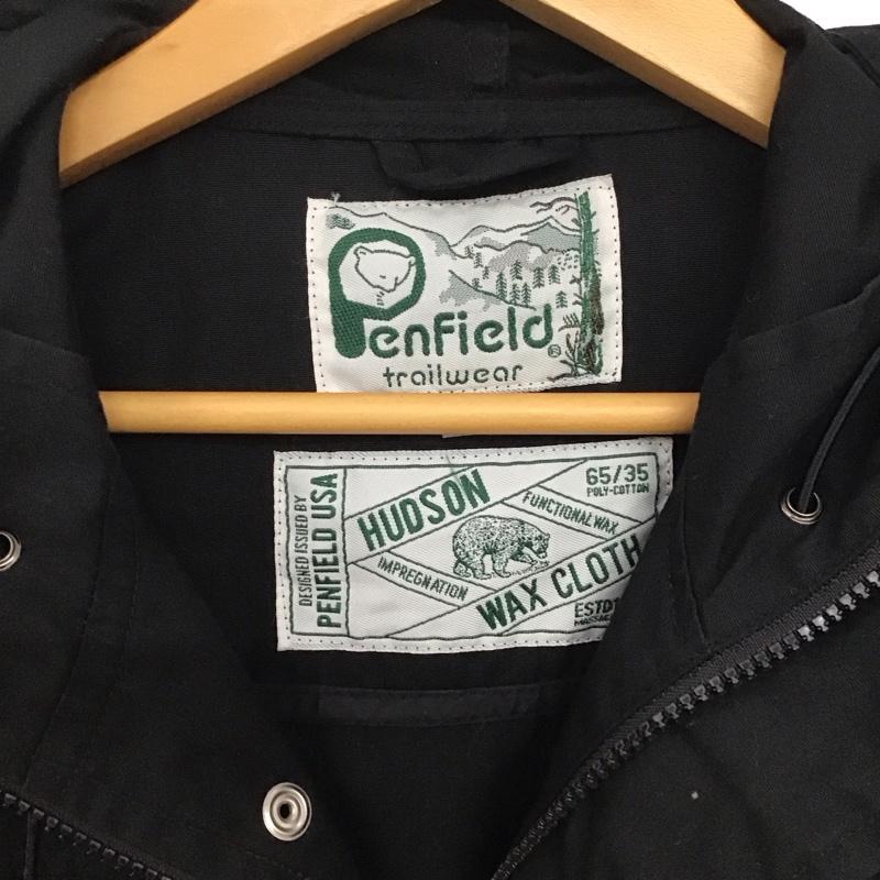 ペンフィールド Penfield ジャケット、上着 ジャンパー、ブルゾン ジップアップジャケット パーカージャケット アウター S 無地 黒 / ブラック /  メンズ USED 古着 中古 10140948