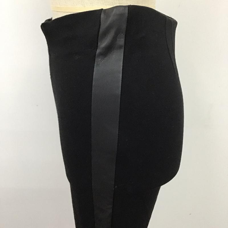 ザラ ZARA ボトムス ボトムス 4387 209 800 レギンス レギパン スキニー XS 無地 黒 / ブラック /  レディース USED 古着 中古 10113468