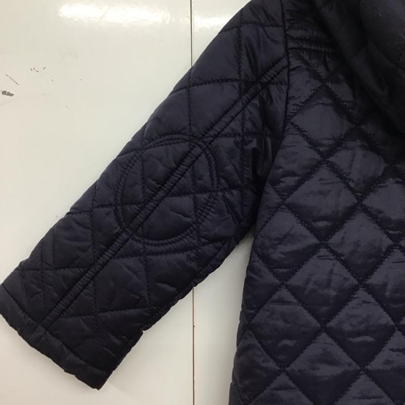 バーバリー BURBERRY ジャケット、上着 ジャケット、ブレザー キルティングジャケット アウター 110cm 無地 紺 / ネイビー /  ボーイズ USED 古着 中古 10147225