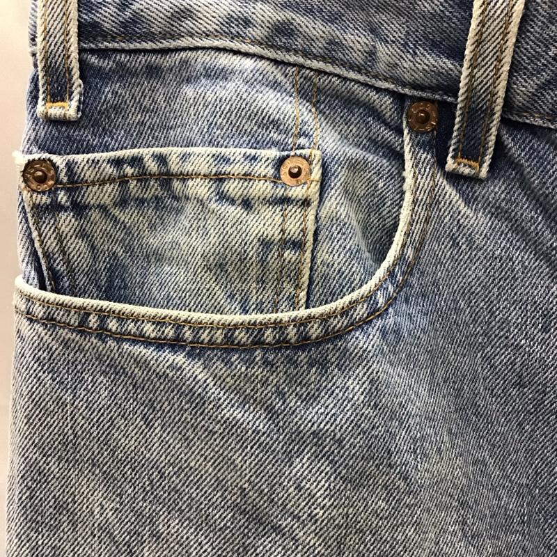 リーバイストラウスアンドコー Levi Strauss & co. パンツ デニム、ジーンズ デニムパンツ ストレートパンツ ワイドパンツ カジュアルパンツ 38 無地 インディゴ / インディゴ /  メンズ USED 古着 中古 10116185