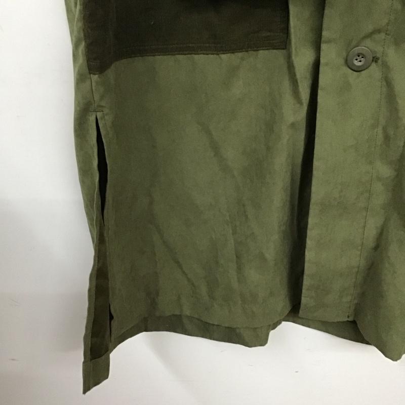ダブルクローゼット w closet コート コート一般 FREE 無地 カーキ / カーキ /  レディース USED 古着 中古 10145037