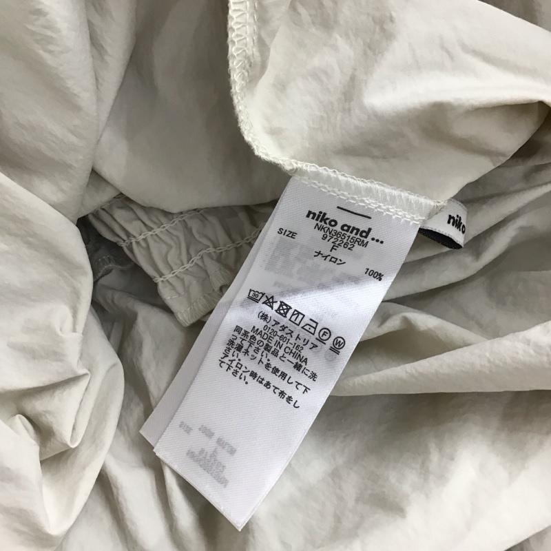 ニコアンド niko and... スカート ロングスカート FREE 無地 アイボリー / アイボリー /  レディース USED 古着 中古 10129770
