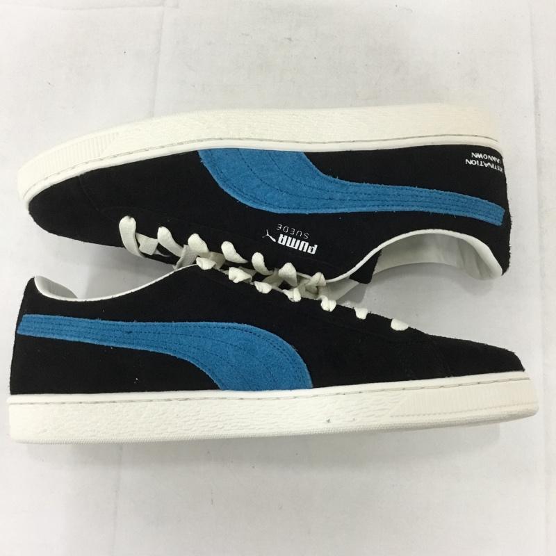 プーマ PUMA スニーカー スニーカー 400379-01 SUEDE X LIBERAIDERS US12 箱有 US：12 ロゴ、文字 黒 / ブラック / X 青 / ブルー /  メンズ USED 古着 中古 10133911
