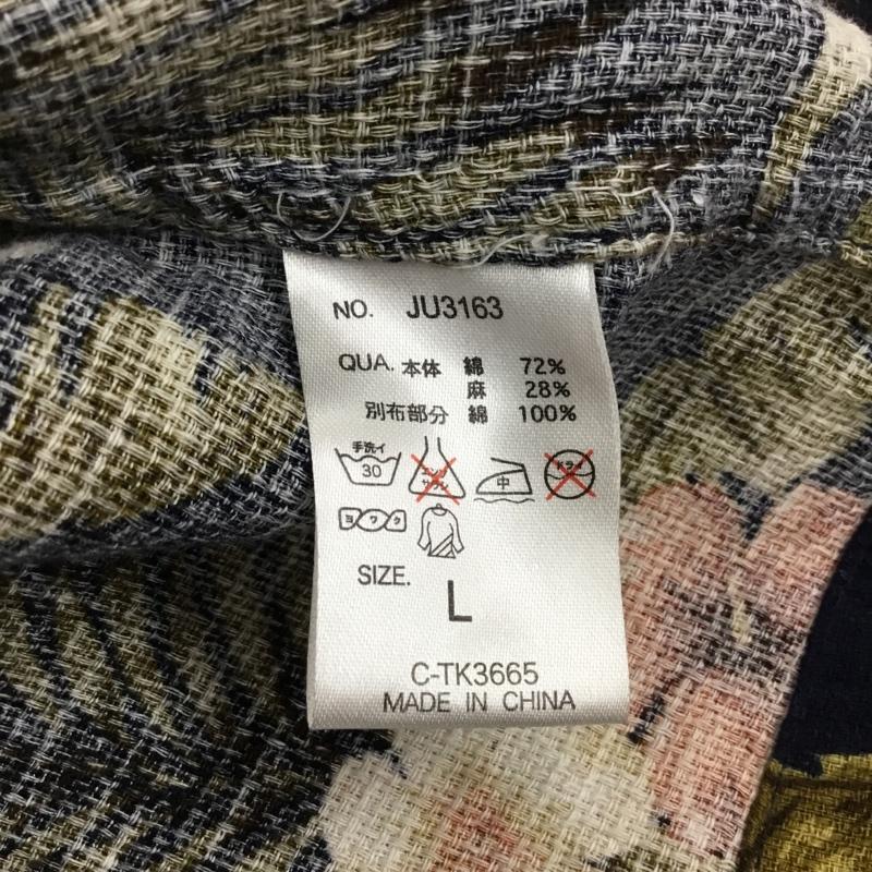 古着 USED ジャケット、上着 ジャケット、ブレザー カジュアルジャケット アロハシャツ カラージャケット L プリント マルチカラー / マルチカラー /  メンズ USED 古着 中古 10109281