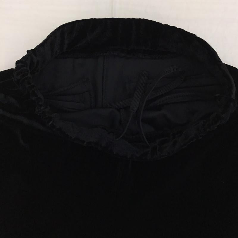 ローリーズファーム LOWRYS FARM パンツ スラックス LF523058AD ベロアパンツ FREE 無地 黒 / ブラック /  レディース USED 古着 中古 10142028