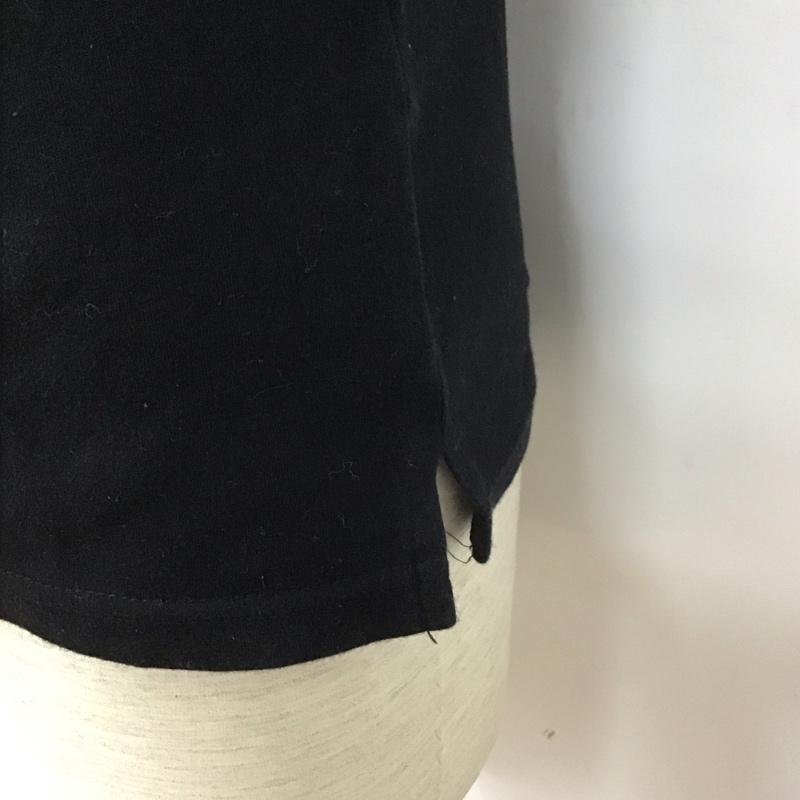 バーバリーブラックレーベル BURBERRY BLACK LABEL Tシャツ 半袖 BMV10-628-09 クルーネック 2 ワンポイント 黒 / ブラック /  メンズ USED 古着 中古 10111855