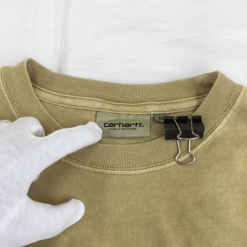 カーハート Carhartt Tシャツ 半袖 M ロゴ、文字 茶 / ブラウン /  メンズ USED 古着 中古 10129020
