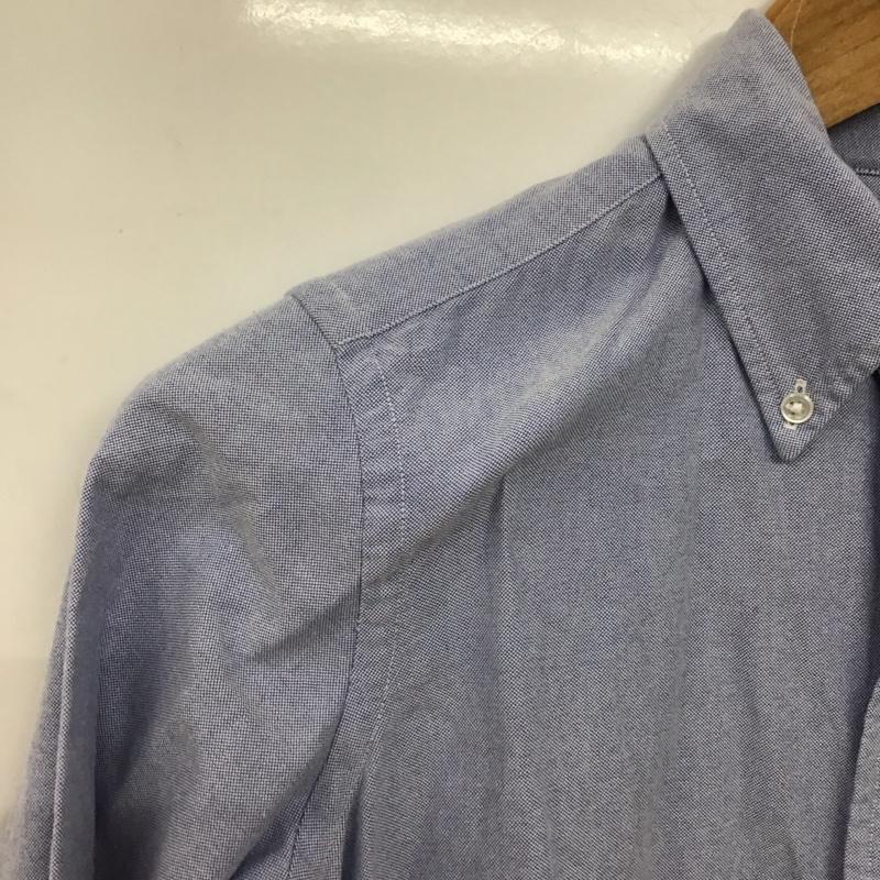 ラルフローレン RALPHLAUREN シャツ、ブラウス 長袖 長袖シャツ 刺繍ロゴシャツ カラーシャツ 150cm ロゴ、文字 水色 / ライトブルー /  ボーイズ USED 古着 中古 10150610