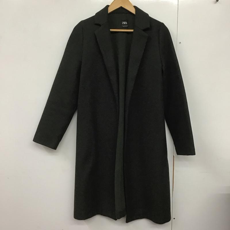 ザラ ZARA コート コート一般 M 無地 緑 / グリーン /  レディース USED 古着 中古 10142764