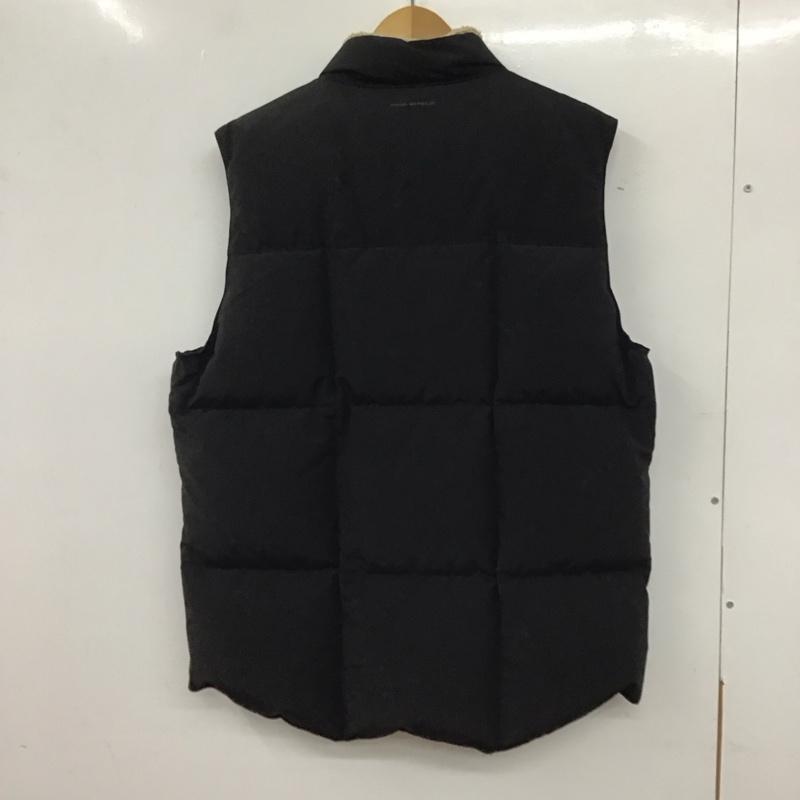 コロンビア Columbia ベスト ベスト ダウンベスト L 無地 黒 / ブラック /  メンズ USED 古着 中古 10134849