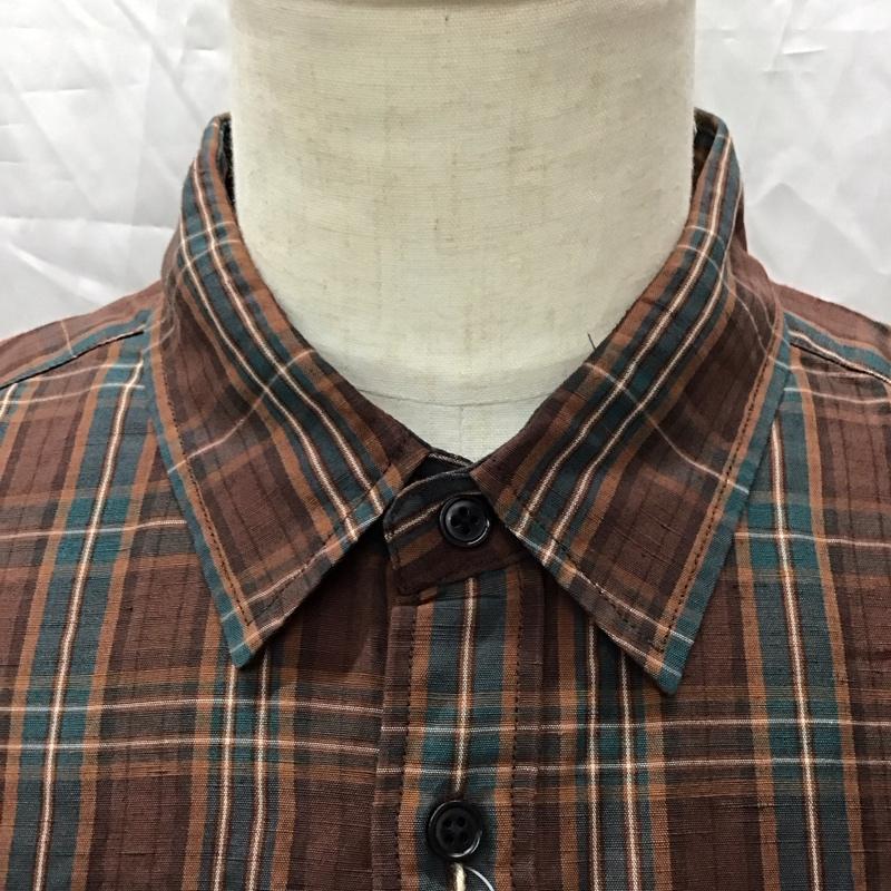 インヘリット INHERIT シャツ、ブラウス 長袖 長袖シャツ カラーシャツ ポケットシャツ 長袖カットソー チェックシャツ XL チェック マルチカラー / マルチカラー /  メンズ USED 古着 中古 10114362