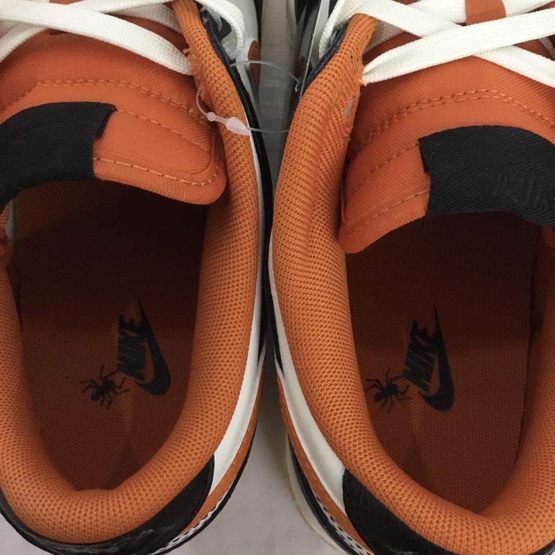 ナイキ NIKE スニーカー スニーカー DD3357-100 DUNK LOW RETRO PREMIUM 26cm 箱有 26.0cm ロゴ、文字 白 / ホワイト / X 黒 / ブラック / X 橙 / オレンジ /  メンズ USED 古着 中古 10124199