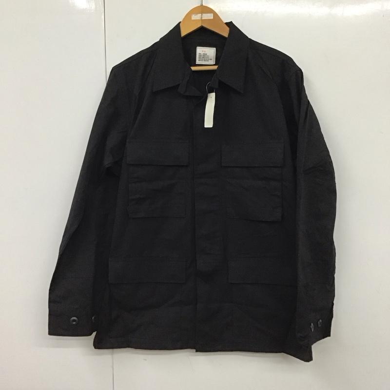 ミリタリー ミリタリー ジャケット、上着 ジャケット、ブレザー S 無地 黒 / ブラック /  メンズ USED 古着 中古 10130891