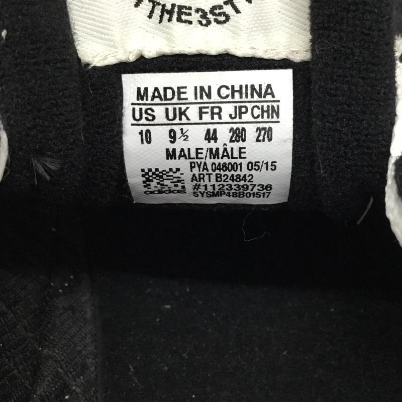 アディダス adidas スニーカー スニーカー B24842 ZX 700 28cm 28.0cm ロゴ、文字 黒 / ブラック / X 白 / ホワイト /  メンズ USED 古着 中古 10107622