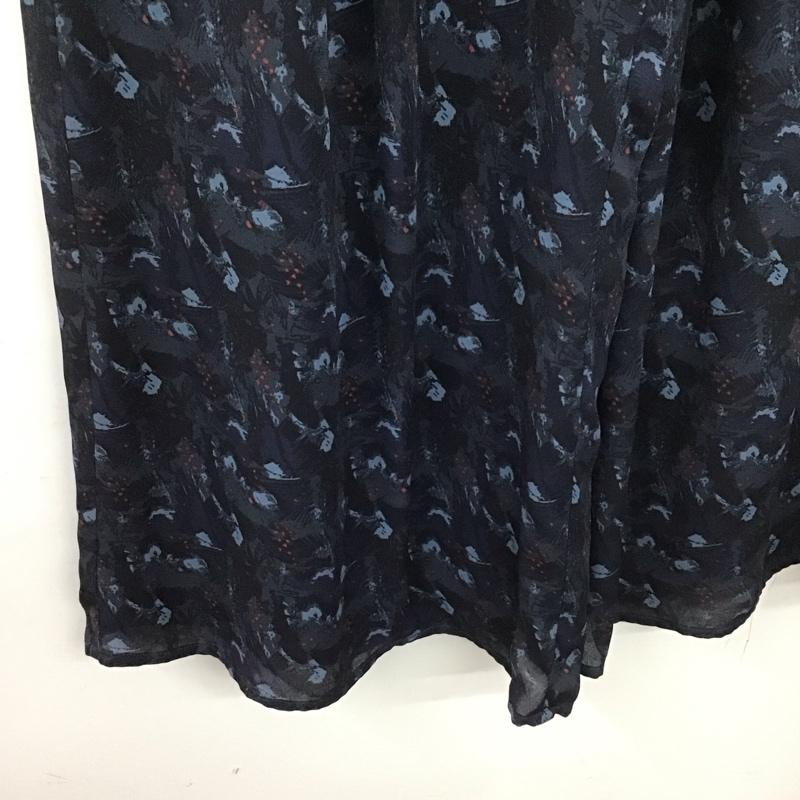レプシィム LEPSIM パンツ スラックス FREE 総柄 紺 / ネイビー /  レディース USED 古着 中古 10139756