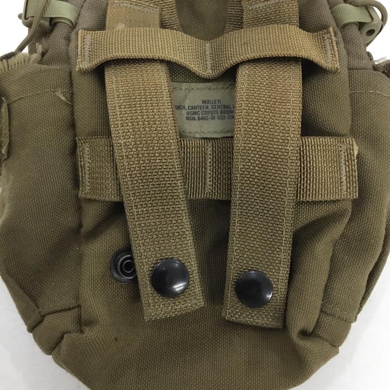 古着 USED バッグ バッグ ミリタリー キャンティーンポーチ 無地 茶 / ブラウン /  メンズ USED 古着 中古 10137423