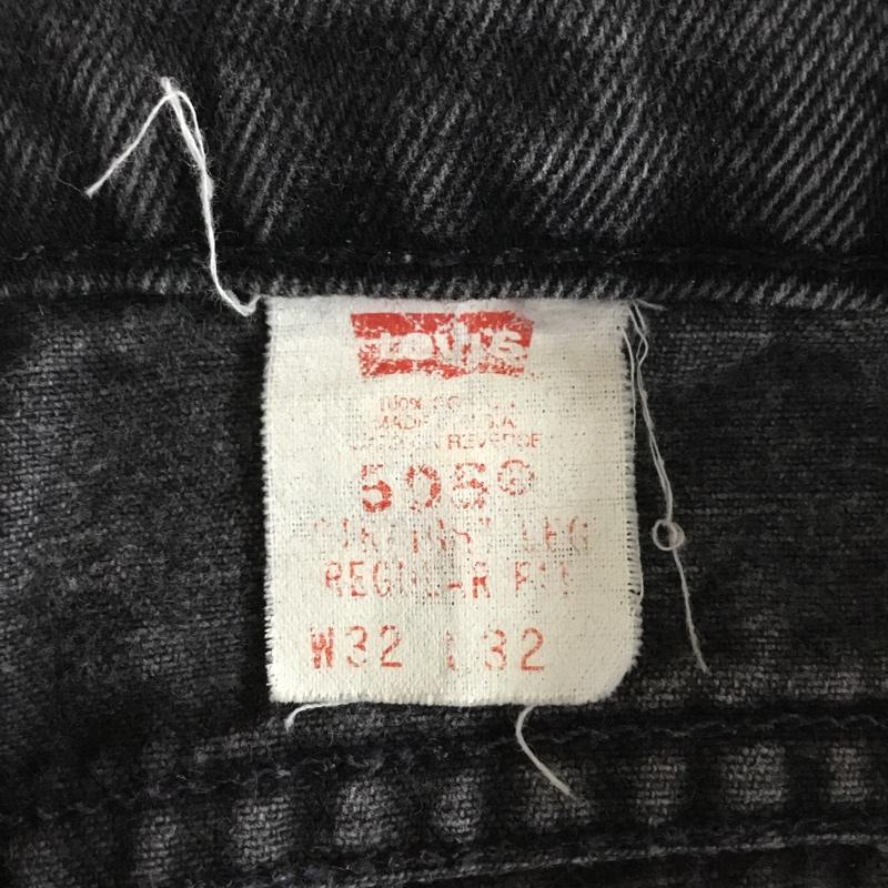 リーバイストラウスアンドコー Levi Strauss & co. パンツ デニム、ジーンズ デニムパンツ スリムパンツ ジーンズ 32インチ 無地 黒 / ブラック /  レディース USED 古着 中古 10118619