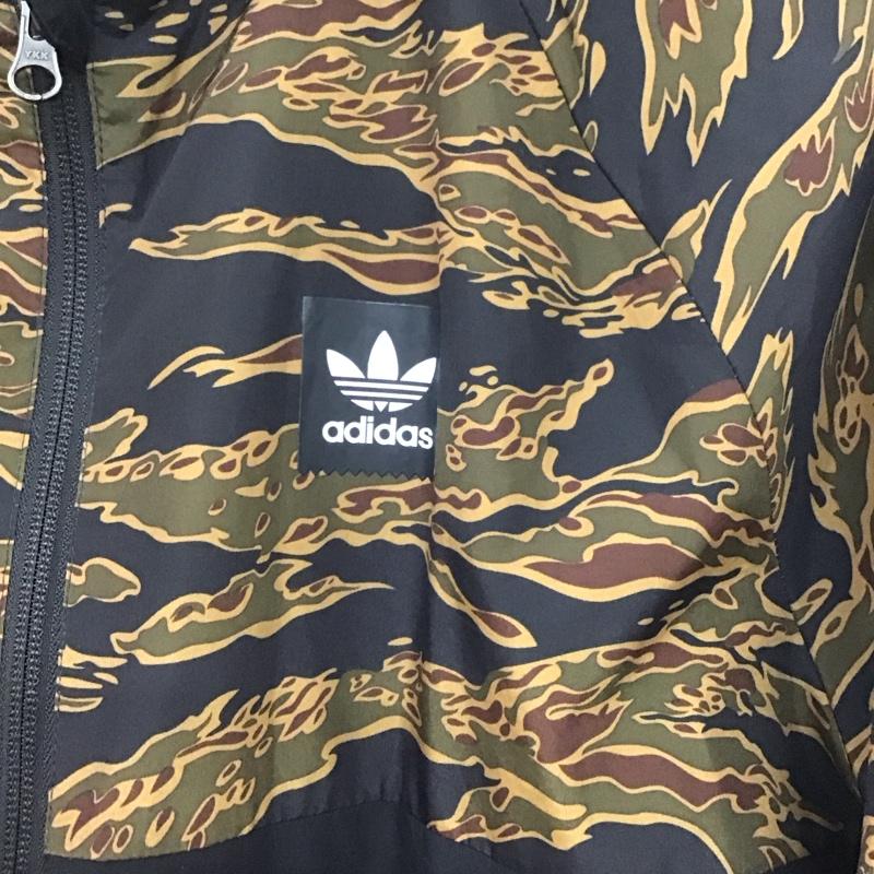 アディダス adidas ジャケット、上着 ジャンパー、ブルゾン dh3886 ウインドジャケット ナイロンジャケット L プリント マルチカラー / マルチカラー /  メンズ USED 古着 中古 10146742