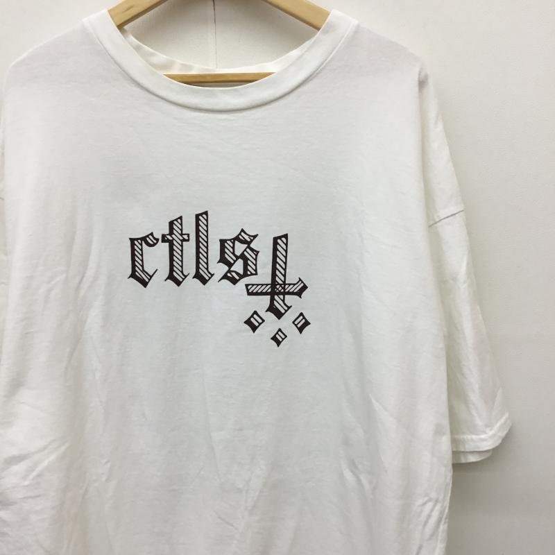 カタリスト CVTVLIST Tシャツ 半袖 2101060305 2 ロゴ、文字 白 / ホワイト /  メンズ USED 古着 中古 10139631