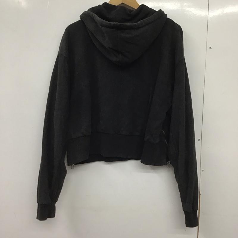 ザラ ZARA パーカー 長袖 XS 無地 黒 / ブラック /  レディース USED 古着 中古 10148597