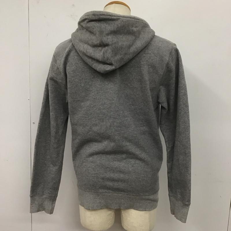 グリーンレーベルリラクシング green label relaxing パーカー 長袖 3227-175-0200 フルジップ スウェット L 無地 灰 / グレー /  メンズ USED 古着 中古 10123659