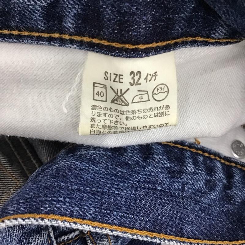 リーバイストラウスアンドコー Levi Strauss & co. パンツ デニム、ジーンズ デニムパンツ スリムパンツ カジュアルパンツ 32インチ 無地 インディゴ / インディゴ /  メンズ USED 古着 中古 10150390