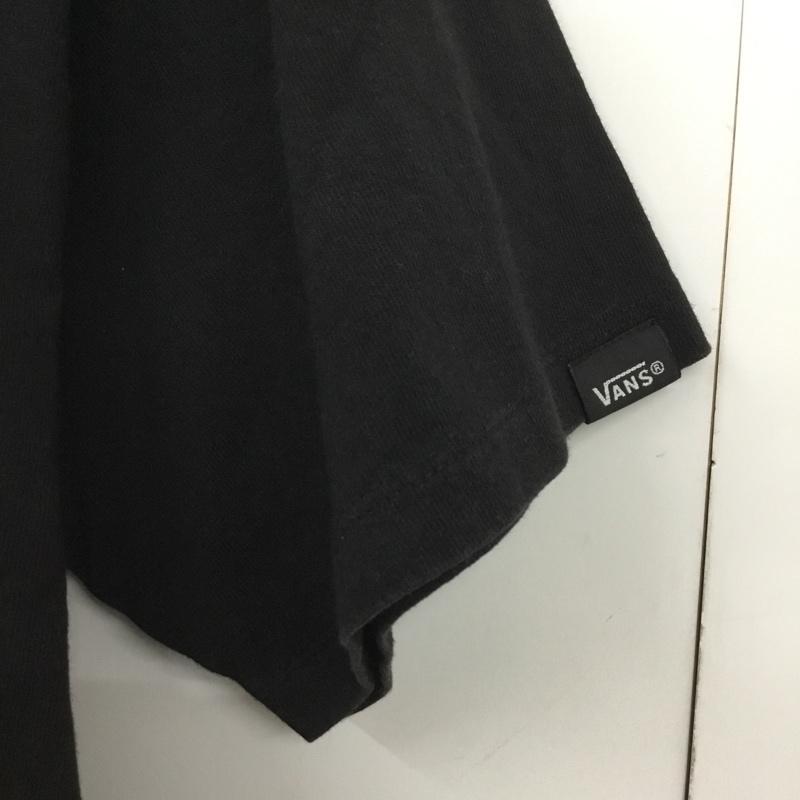バンズ VANS Tシャツ 半袖 M ロゴ、文字 黒 / ブラック /  メンズ USED 古着 中古 10150877