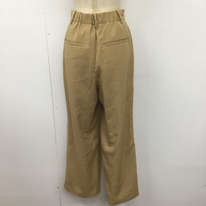 ローリーズファーム LOWRYS FARM パンツ スラックス LF523007MC タック入りパンツ FREE 無地 ベージュ / ベージュ /  レディース USED 古着 中古 10107364