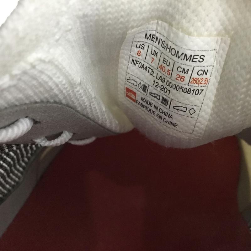 ザノースフェイス THE NORTH FACE スニーカー スニーカー NF0A4T3L LA9 26cm 26.0cm ロゴ、文字 白 / ホワイト / X 黒 / ブラック /  メンズ USED 古着 中古 10129550