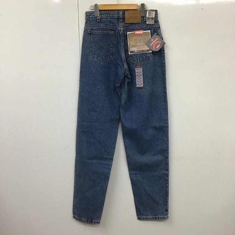 リーバイストラウスアンドコー Levi Strauss & co. パンツ デニム、ジーンズ デニムパンツ ストレートパンツ ワイドパンツ カジュアルパンツ 560 90s デッドストック 30インチ 無地 インディゴ / インディゴ /  メンズ USED 古着 中古 10119286